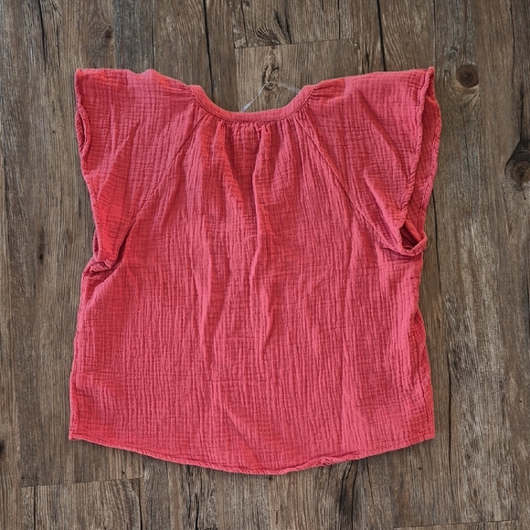 Universal Thread Textured Pink Blouse - Picture 3 of 3